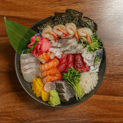 제철 모듬 숙성사시미 [ 대 ] 메뉴 사진(네이버)
