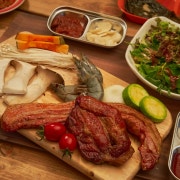 항아리 바베큐 2인 세트 메뉴 사진(네이버)