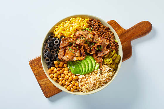 돼지갈비 포케 메뉴 사진(네이버)