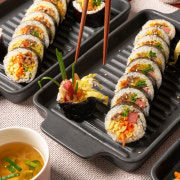 더 고소한 참치 김밥 메뉴 사진(네이버)