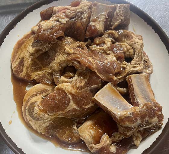 돼지갈비 메뉴 사진(네이버)