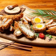 감동카츠 6종 플래터 메뉴 사진(네이버)