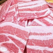 프리미엄 한돈 냉삼겹(170g) 메뉴 사진(네이버)