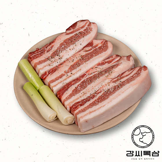 삼겹살 (140g) 메뉴 사진(네이버)
