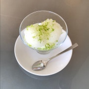 배라임 셔벗 메뉴 사진(네이버)