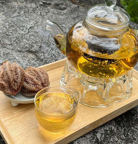 고욤잎차 (2인) 메뉴 사진(네이버)