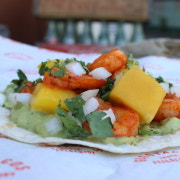 쉬림프타코(SHIRMP TACO) 메뉴 사진(네이버)