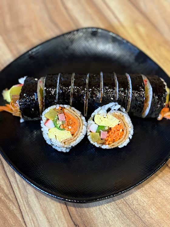 매운어묵김밥 메뉴 사진(네이버)