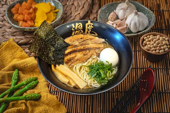 [한정 메뉴] 바지락 시오라멘 메뉴 사진(네이버)