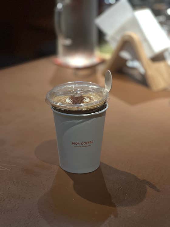 아이스크림 라떼 메뉴 사진(네이버)