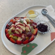 생과일빙수 메뉴 사진(네이버)