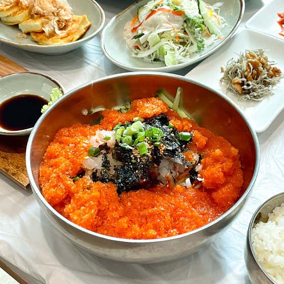 물회 메뉴 사진(네이버)