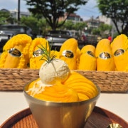 生망고빙수 메뉴 사진(네이버)