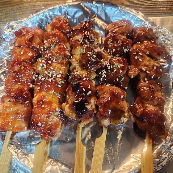 닭꼬치 메뉴 사진(네이버)