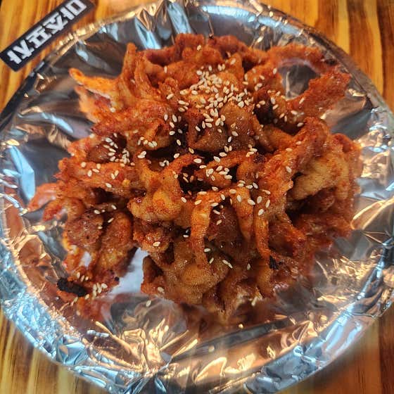 매운 무뼈 닭발 메뉴 사진(네이버)