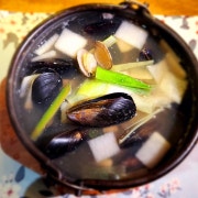 바지락탕 메뉴 사진(네이버)