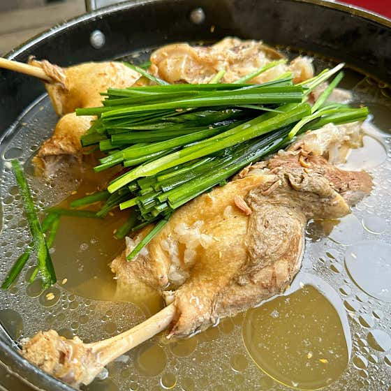 오리백숙(2~3인) 메뉴 사진(네이버)
