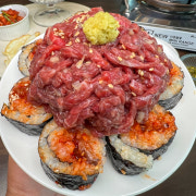 한우육회 메뉴 사진(네이버)