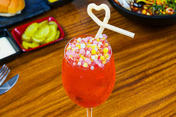 구슬 아이스크림 하이볼 메뉴 사진(네이버)