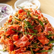 양념오리불고기 한마리(매운맛) 메뉴 사진(네이버)