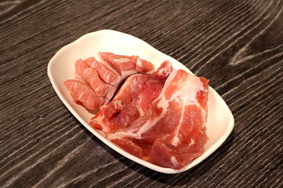 특수부위 흑자투리 200g 메뉴 사진(네이버)