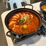 얼큰순두부찌개 메뉴 사진(네이버)