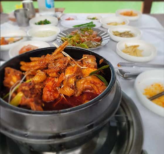 닭볶음탕 메뉴 사진(네이버)