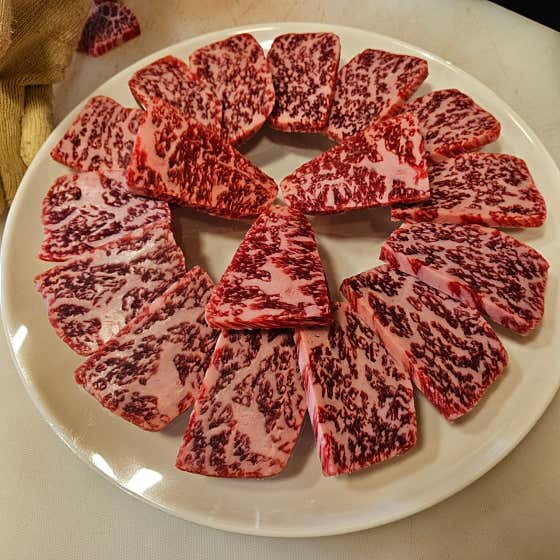 꽃살(100g) 메뉴 사진(네이버)