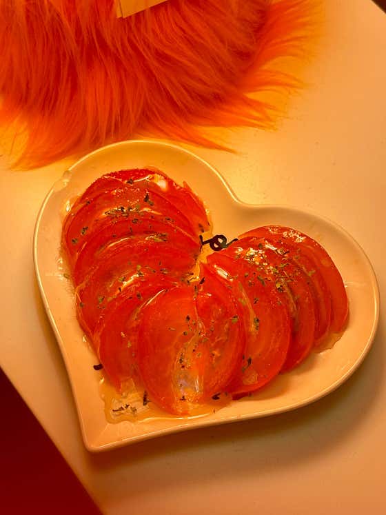 꿀토마토 메뉴 사진(네이버)
