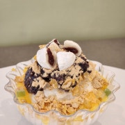 옛날 팥빙수 메뉴 사진(네이버)