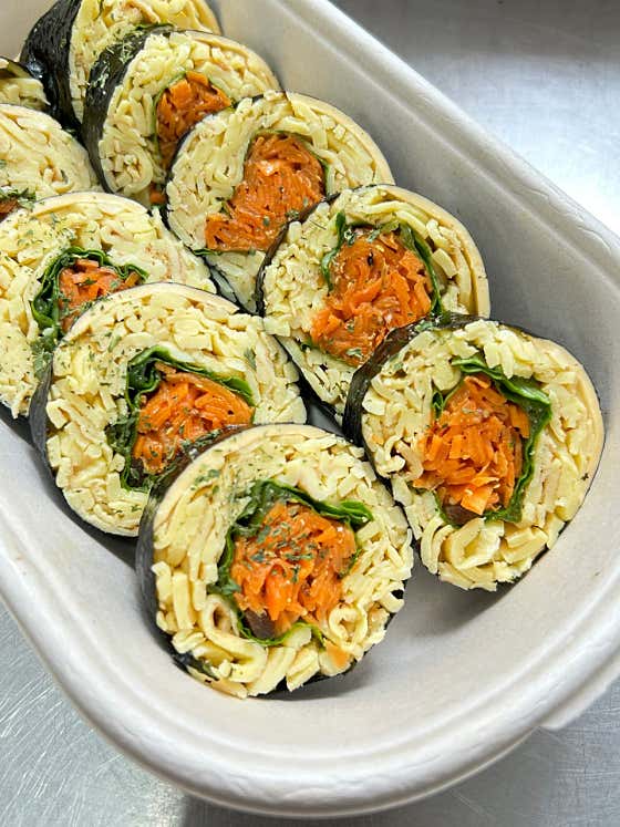 당근라페키토김밥 메뉴 사진(네이버)