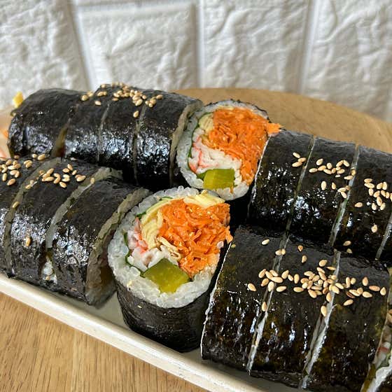 당근라페김밥 메뉴 사진(네이버)