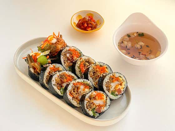한치튀김김밥 메뉴 사진(네이버)