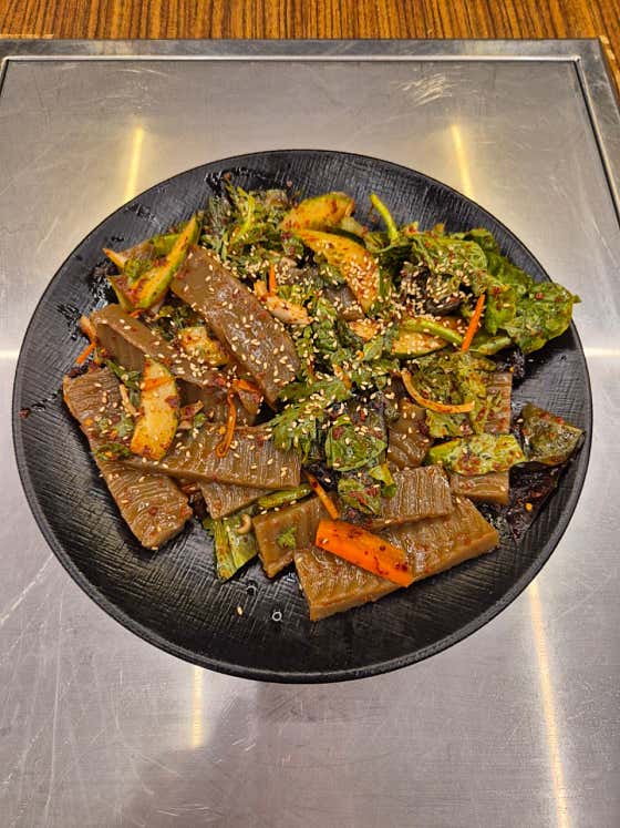 도토리묵 메뉴 사진(네이버)