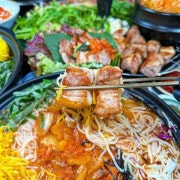 골든듀록 항정살 모닥치기160g 메뉴 사진(네이버)