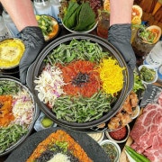뚝배기 비빔막국수 메뉴 사진(네이버)