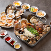 조개구이+전골 세트 메뉴 사진(네이버)