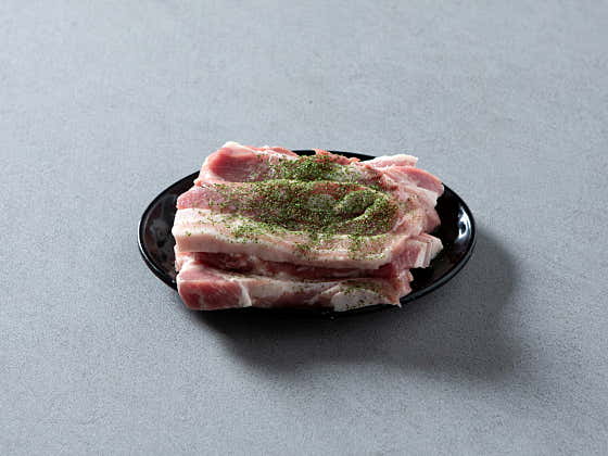 삼겹살(150g) 메뉴 사진(네이버)