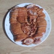 오리훈제바베큐 메뉴 사진(네이버)