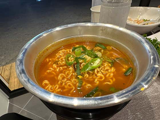 라면 메뉴 사진(네이버)