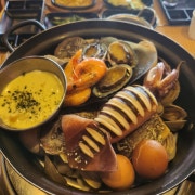 사 SET(조개찜) (소/중/대) 메뉴 사진(네이버)