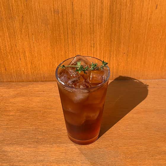 그레이 아이스티 메뉴 사진(네이버)