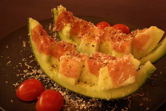 멜론&하몽 메뉴 사진(네이버)