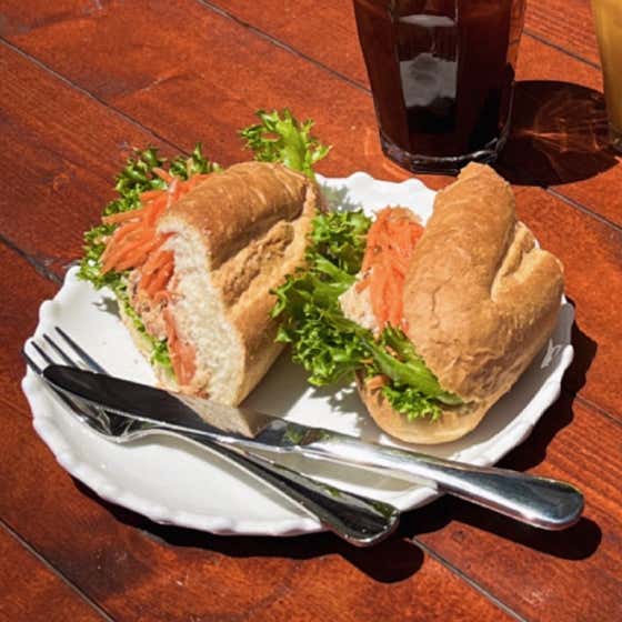 제주당근라페참치샌드위치 메뉴 사진(네이버)