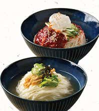 국수(동치미/잔치/비빔) 메뉴 사진(네이버)
