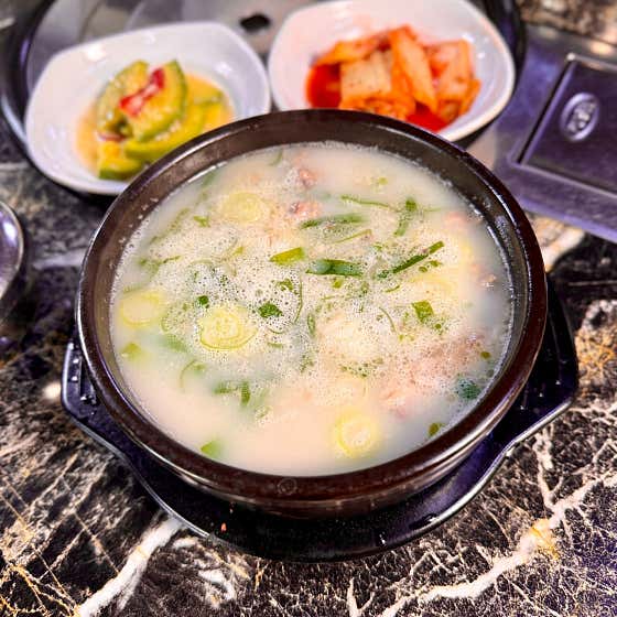 도가니탕 메뉴 사진(네이버)