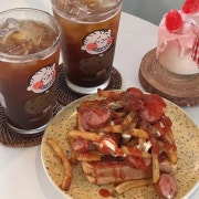 햄포테이토 토스트 메뉴 사진(네이버)