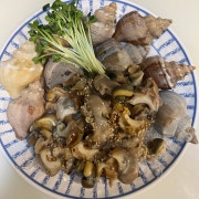 왕 삐뚤이소라찜 메뉴 사진(네이버)