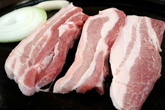 삼겹살 메뉴 사진(네이버)