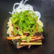 쪽파비빔면 메뉴 사진(네이버)